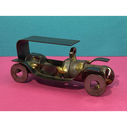 Vintage Spark Plug Automobile Metal Toy 4 Inch Car Collectible