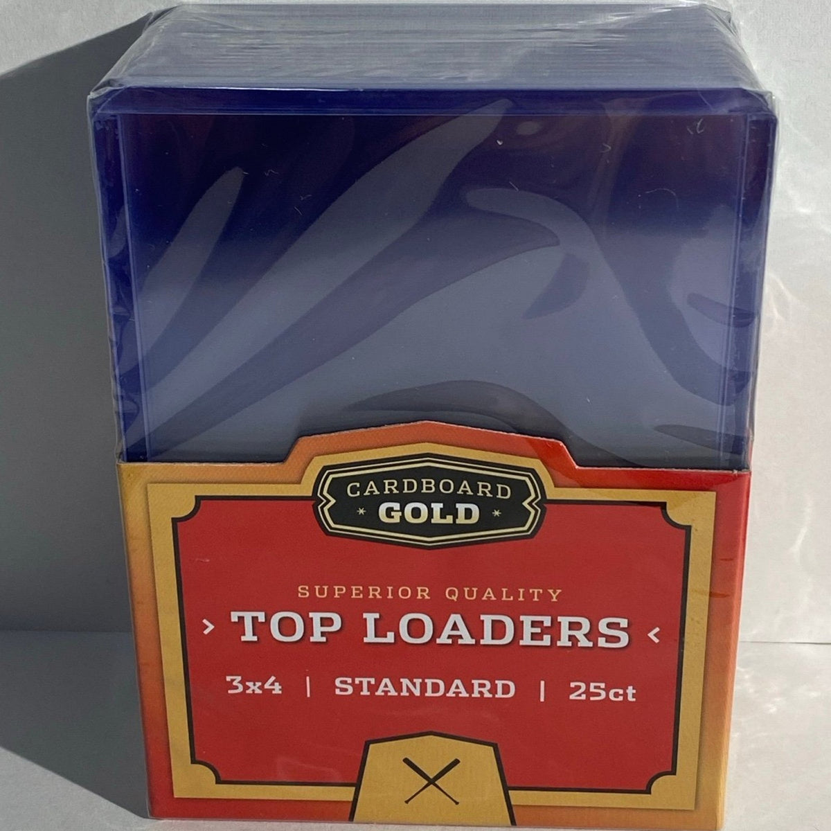 250 toploaders in 10 packs of 25 new sealed