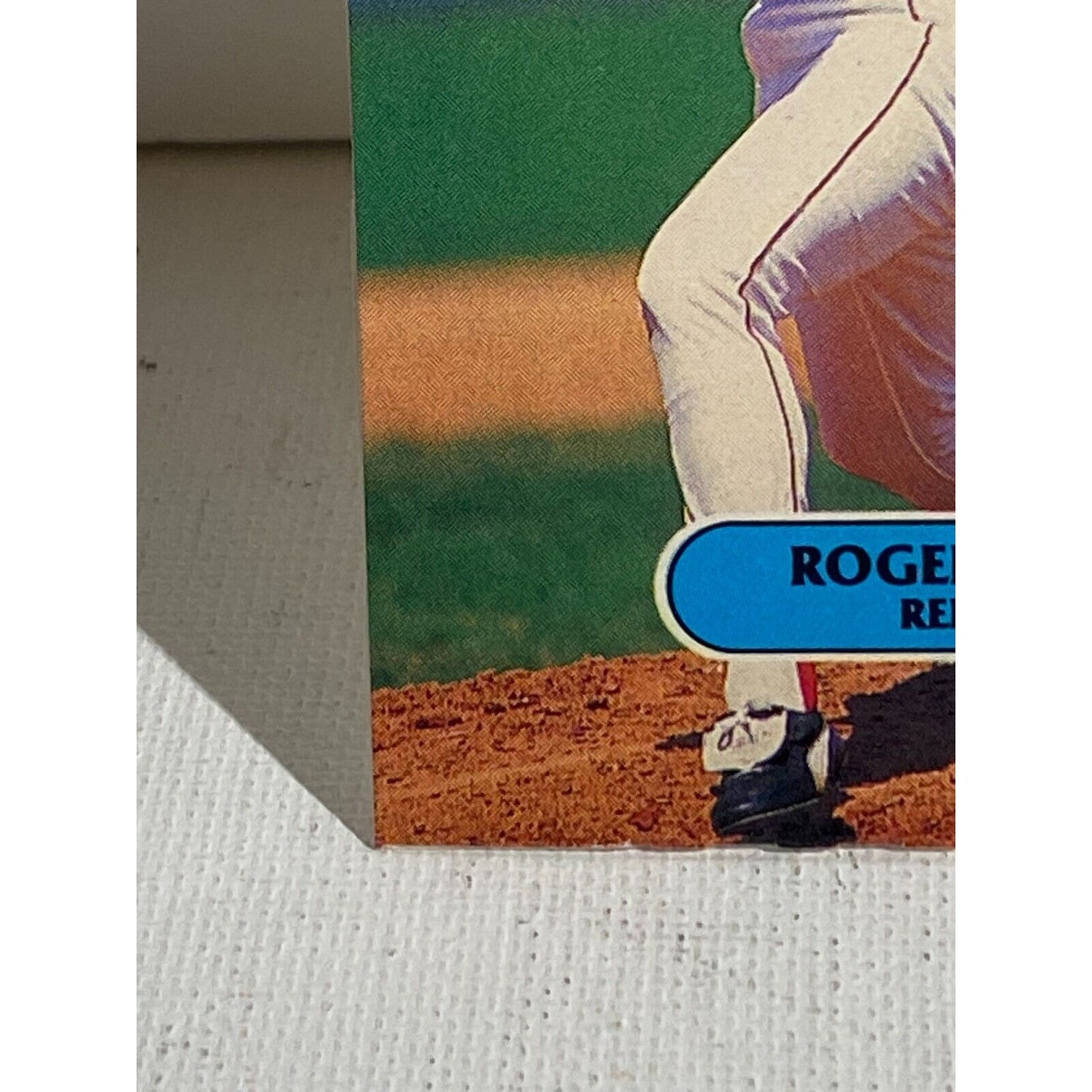 1987 -BASEBALL CARD Donruss Leaf Pop Up Roger Clemens Boston Red Sox