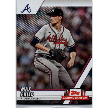 Atlanta Braves Topps Trading Card Day Stadium Team Set Sealed Acuna Albies Fried