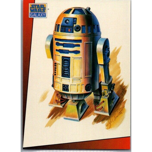 1993 Star Wars Galaxy #12 R2-D2 Character Cards