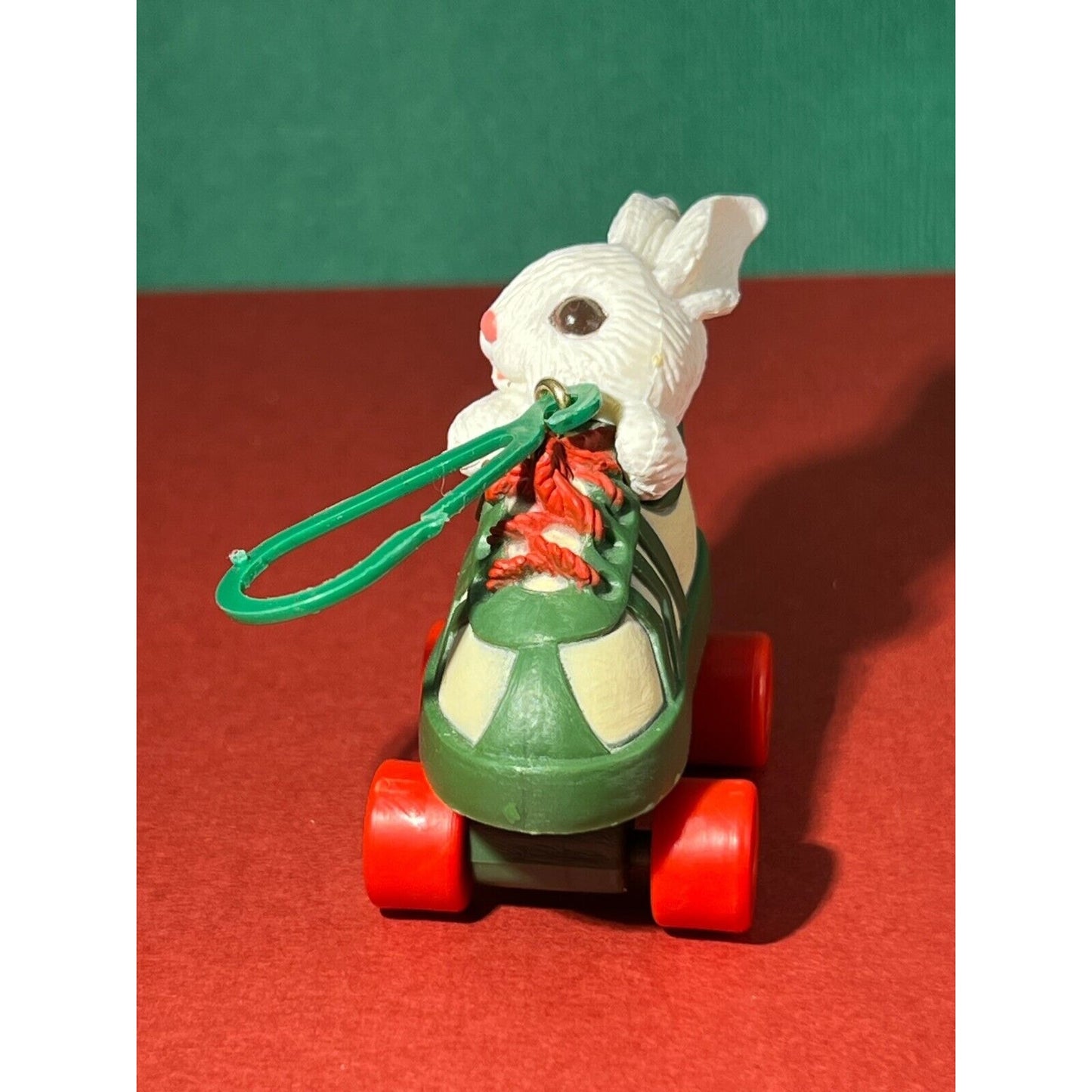 Roller Skating Rabbit `1984` Showing Off Skills Hallmark Tree Ornament