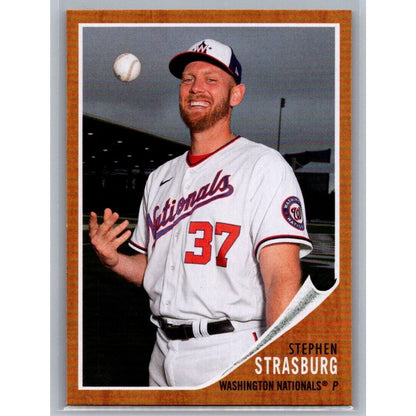 2021 Topps Archives #64 Stephen Strasburg Washington Nationals