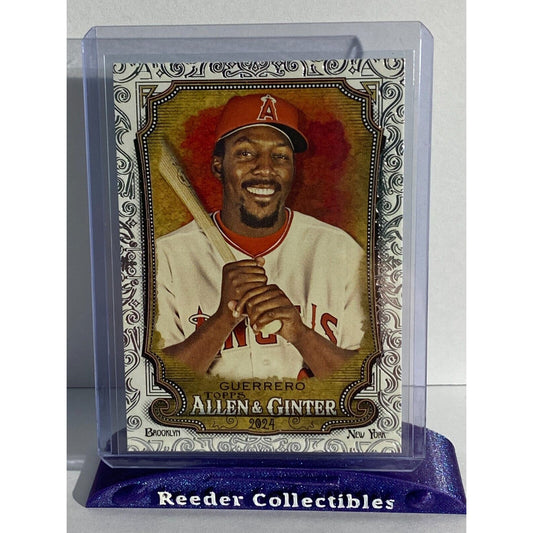 2024 Allen & Ginter #180 Vladimir Guerrero Silver Filigree