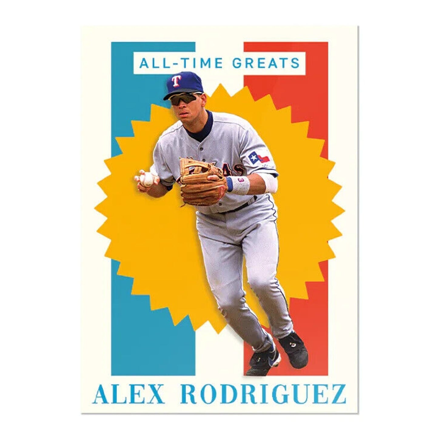 Alex Rodriquez Texas Rangers #55 Throwback Thursday