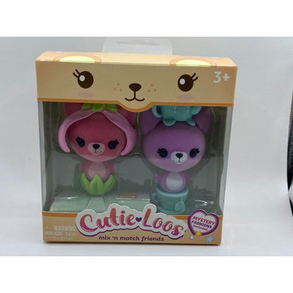 NEW CUTIE-LOOS mix n match mini dolls 2 pack & mystery fashions KITTIE PURR-MAID