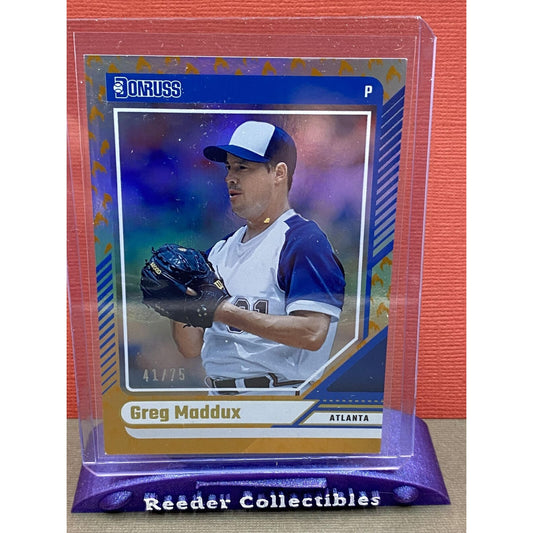 2024 Donruss #50 Greg Maddux Atlanta Braves