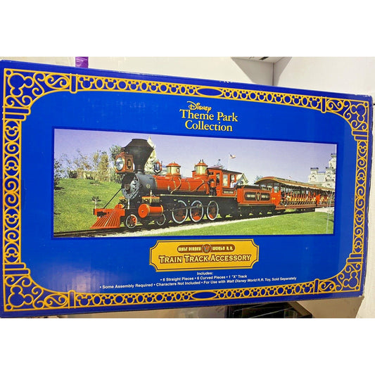 New In Open Box, Disney World Theme Park Railroad Train Track Accessory 14 Pcs