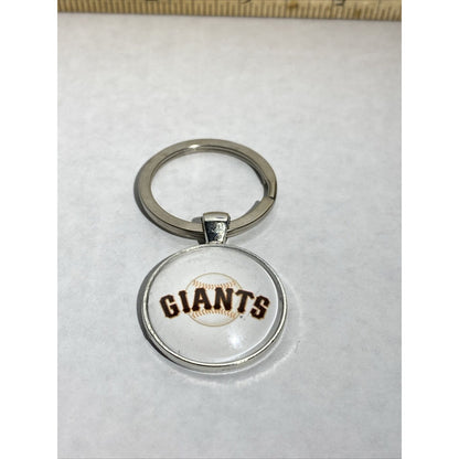 San Francisco Giants MLB Metal Baseball Keychain