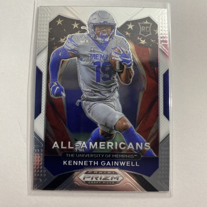 Kenneth Gainwell #194 All-Americans 2021 Panini Prizm Draft Picks Memphis