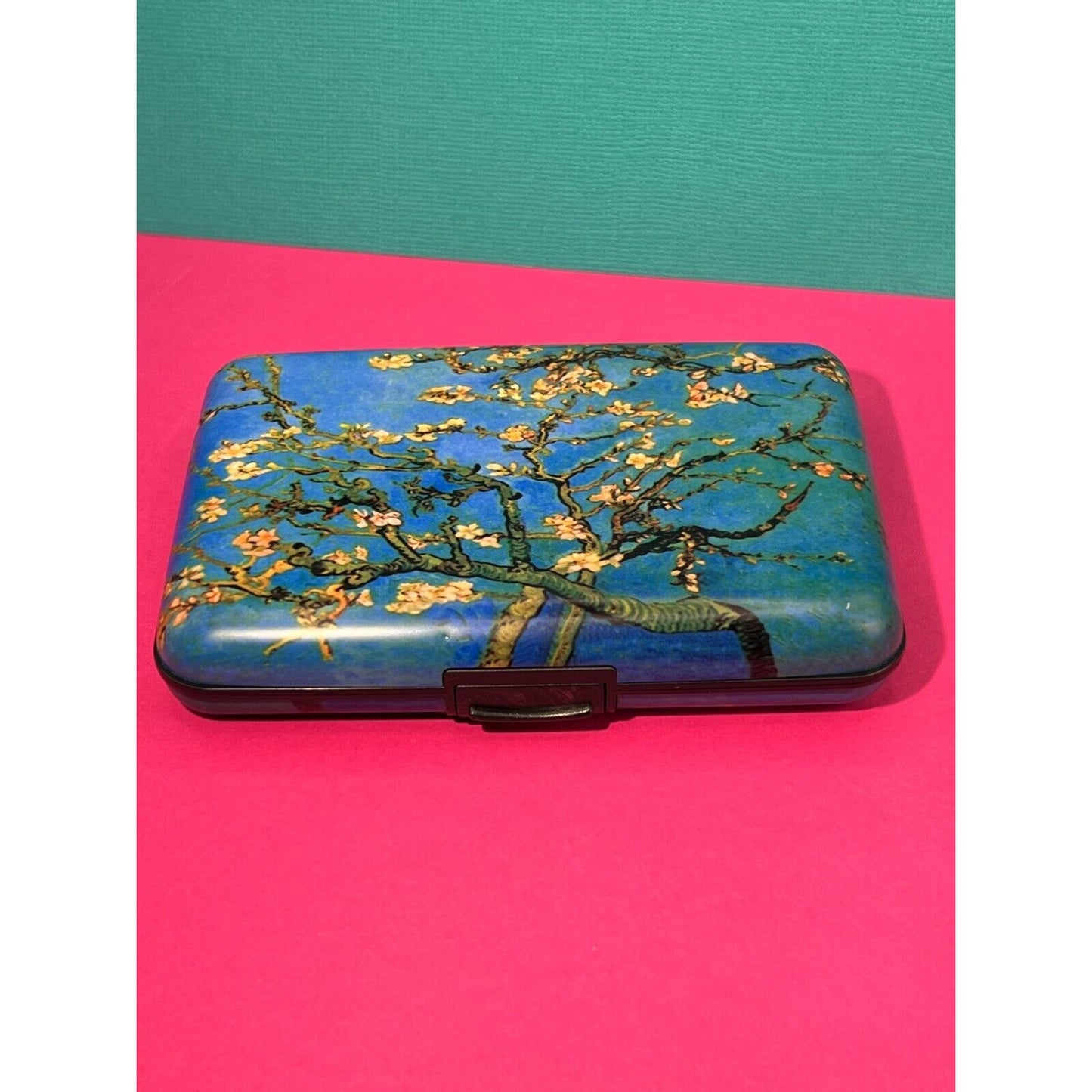 Credit Card Holder RFID Protector Fig Tree Design Never Used