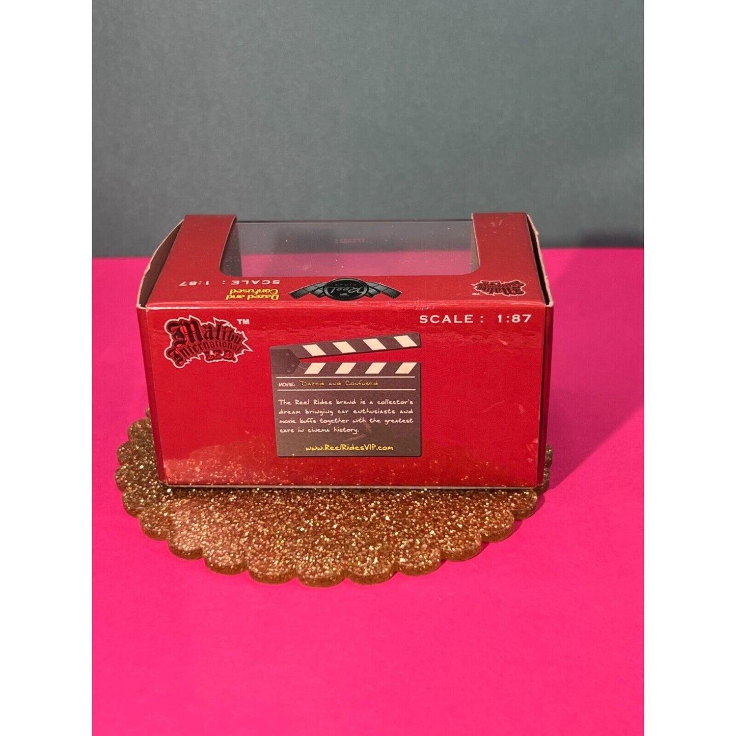 Reel Rides Dazed and Confused 1:87 1970 Pontiac GTO Yellow New in Box
