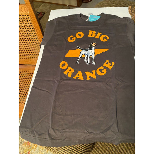 Tennessee Volunteers Kickoff Co Grey T Shirt Size M Go Big Orange