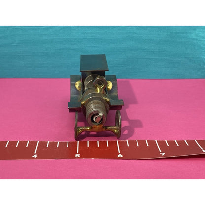 Vintage Spark Plug Automobile Metal Toy 4 Inch Car Collectible