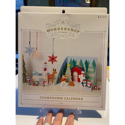 Countdown Christmas Calendar Wondershop Deer Polar Bear Snowman Fox NIB