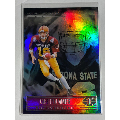 Jake Plummer 2022 Panini Illusions Draft Picks Arizona State Sun Devils