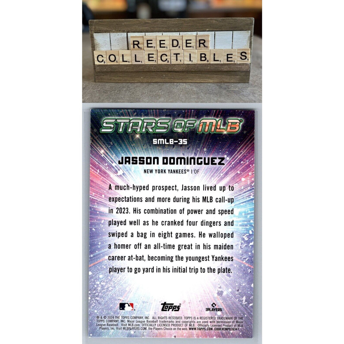 2024 Topps #SMLB-35 Jasson Domínguez Stars of MLB