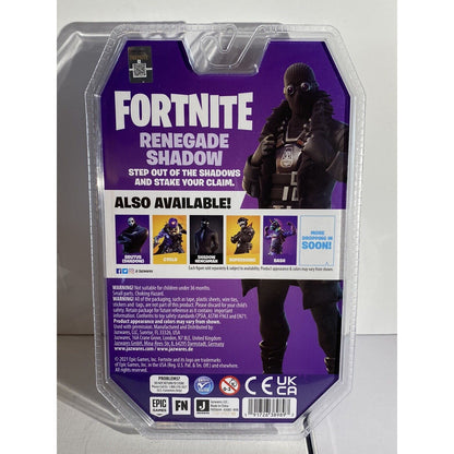 Fortnite Renegade Shadow Solo Mode 4" Figure - NEW SEALED