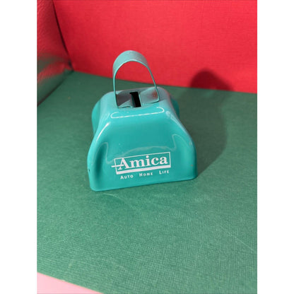 Amica Turquoise Bell Auto Home Life with Clanger