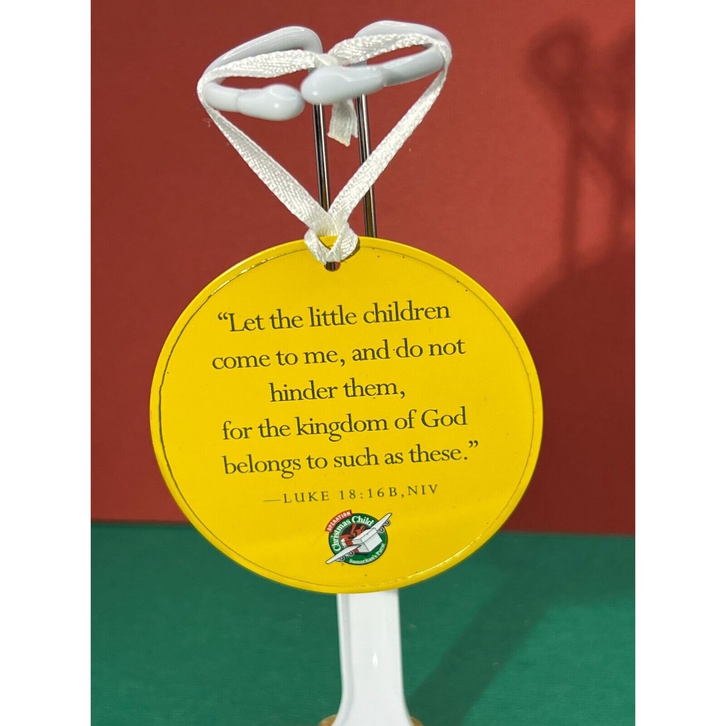 2010 Operation Christmas Child Ornament