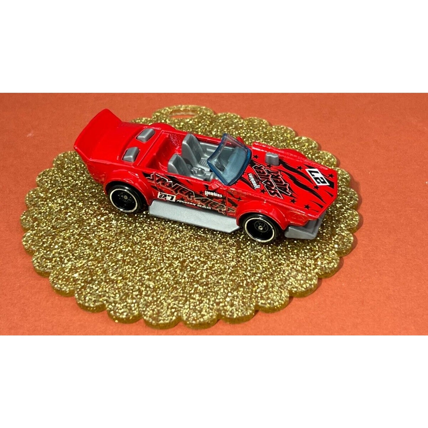 Hot Wheels Track Manga Red Spoiler Alert Great Shape