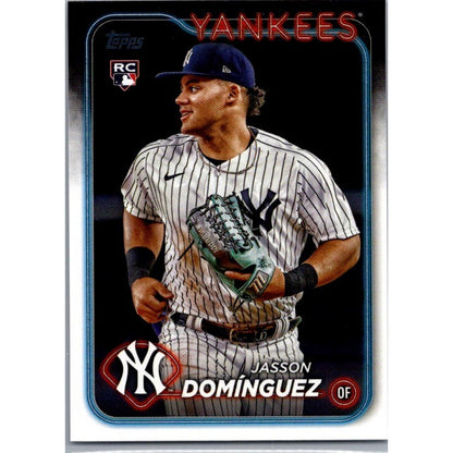 Jasson Domínguez 2024 Topps #60 New York Yankees Rookie Variations