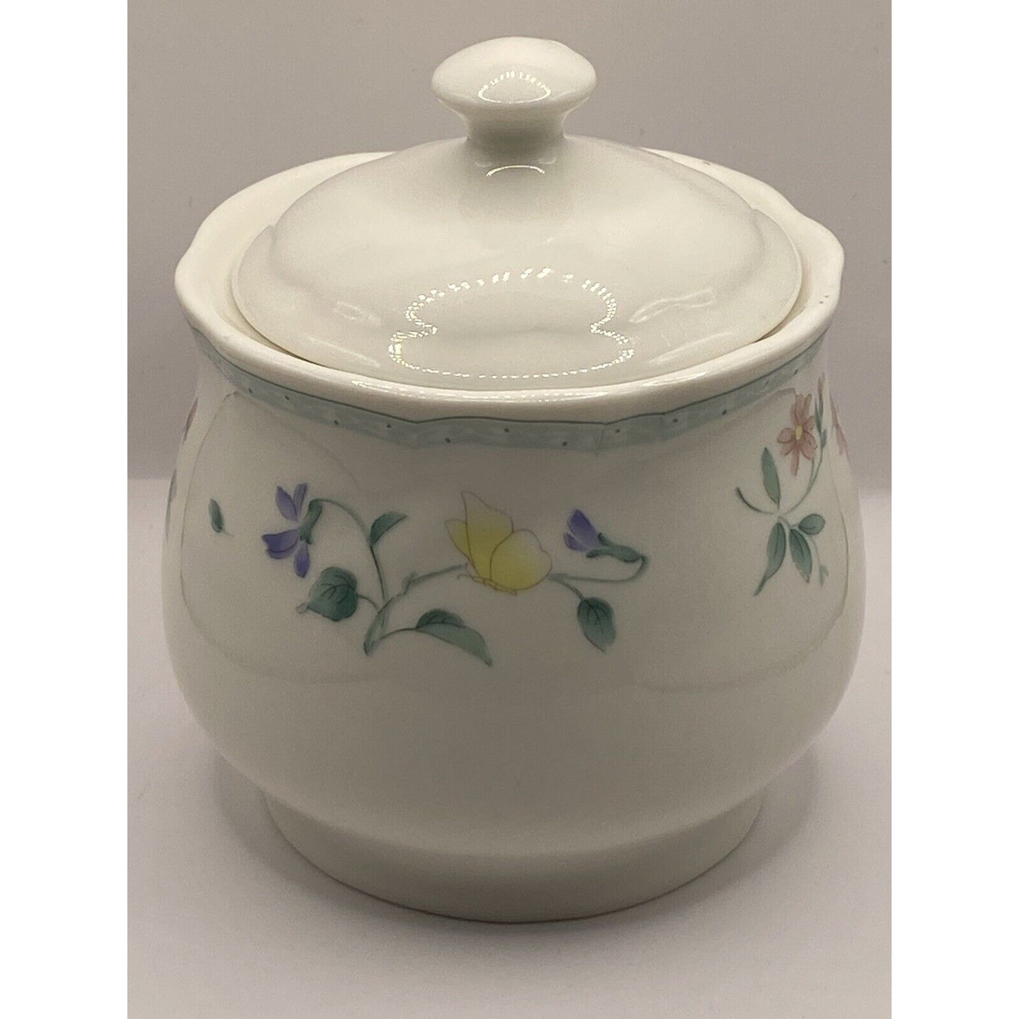 Citation Felicity Pattern Fine Porcelain China Sugar Bowl