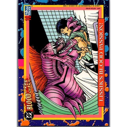 1993 Skybox DC Bloodlines #16 Lissik's Blood Passion