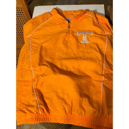 Tennessee Volunteers 58 Sports Vintage Windbreaker Jacket Men's XL Orange