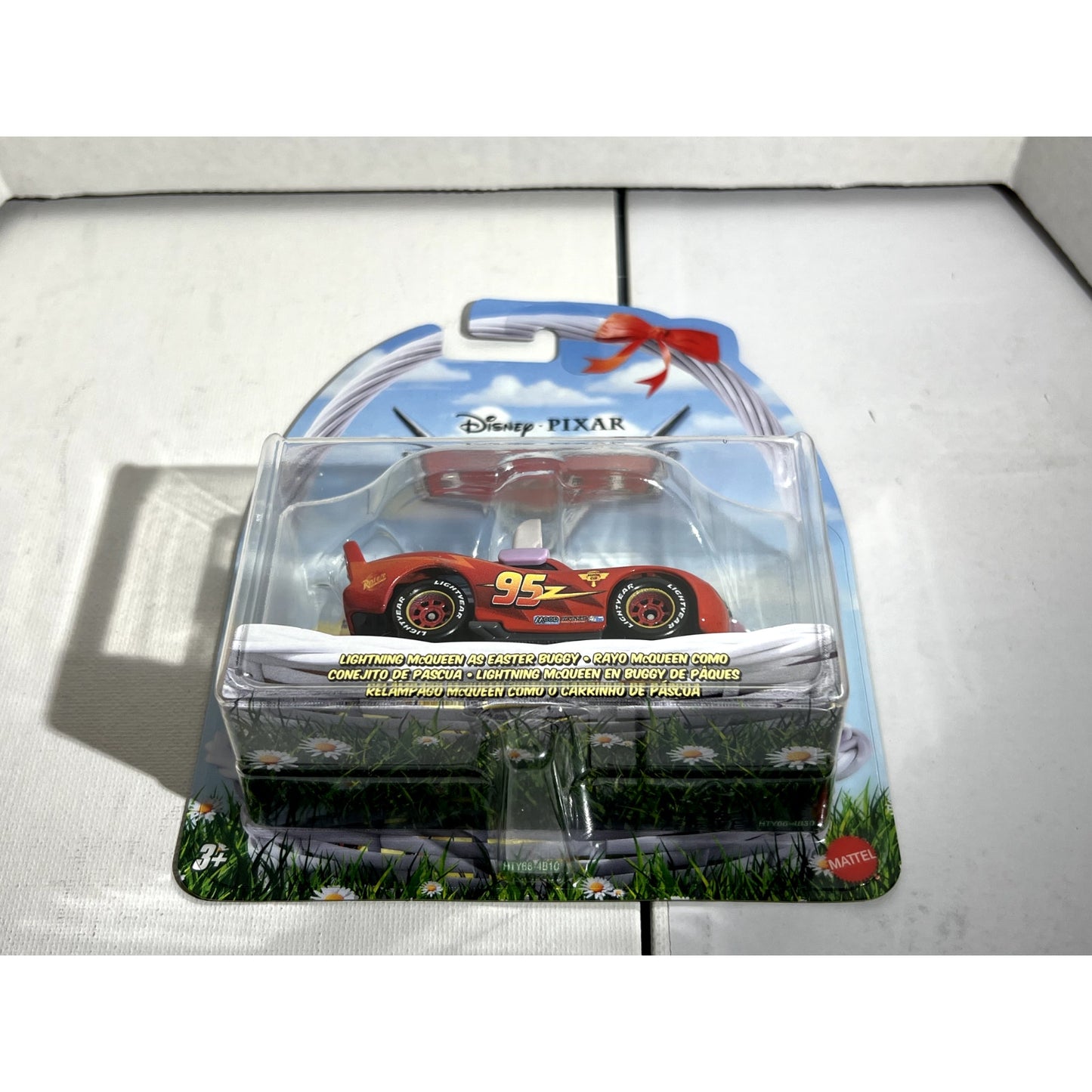 Disney Pixar Cars ~ EASTER LIGHTNING MCQUEEN ~ Metal (2024, Brand New)