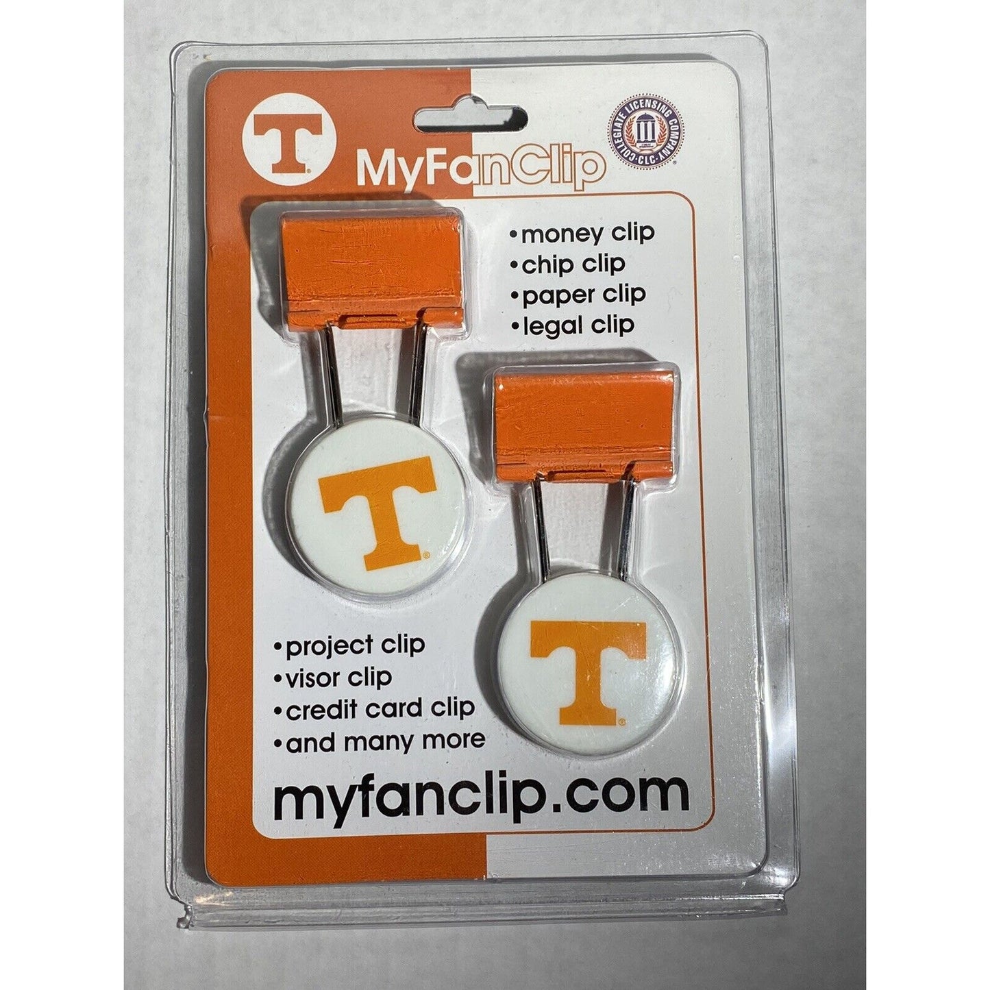 NCAA MyFanClip Multipurpose Clips Paper Office Clips