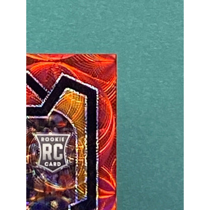 PJ Hall 2024 Panini Prizm Draft Picks Red Scope Prizm #55 Rookie /88 Clemson