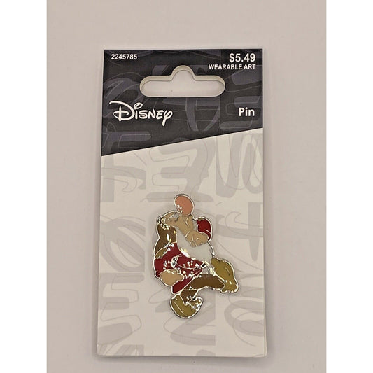 NEW! Disney Snow White GRUMPY DWARF Enamel Lapel Pin by Neon Tuesday 1-3/8" Tall