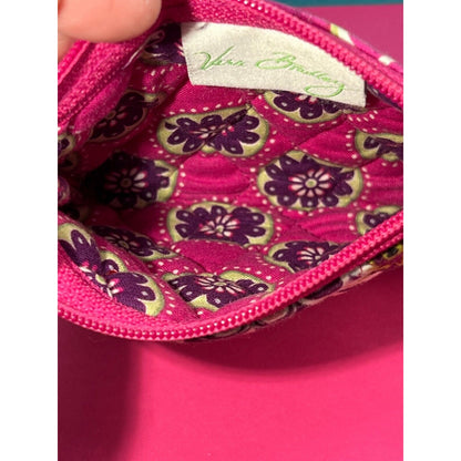 Vera Bradley Very Berry Paisley Coin Purse Vintage