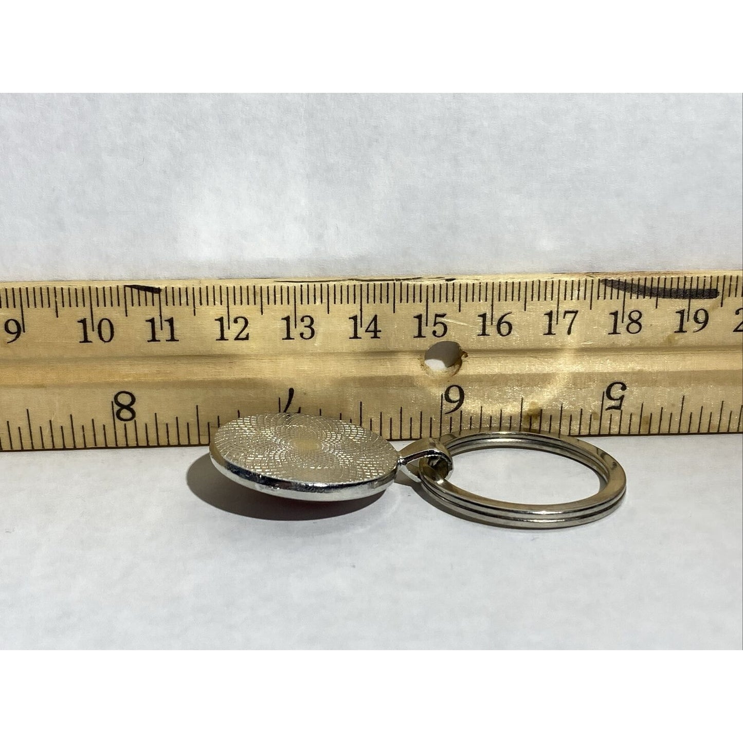 Washington Nationals MLB Metal Baseball Keychain