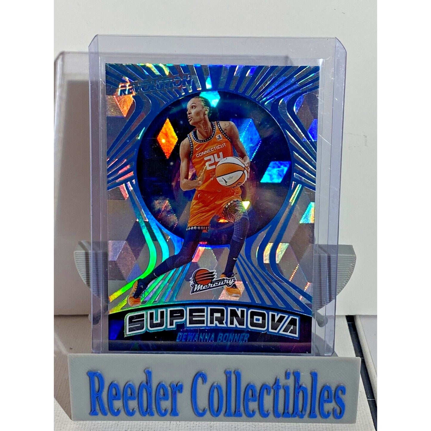 2022 Panini Revolution WNBA Dewanna Bonner #17 Phoenix Mercury Supernova Cubic