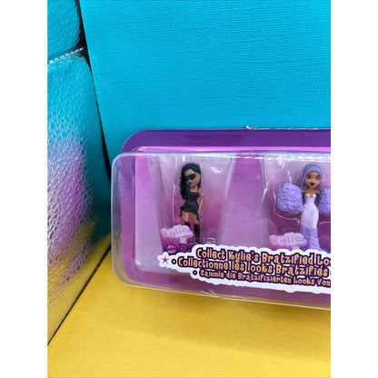 Kylie Jenner Bratzified 3 Piece Display 2 miniature dolls and 1 miniature dog