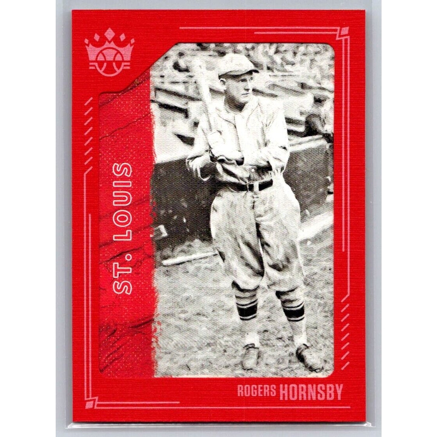 2021 Diamond Kings #22 Rogers Hornsby St. Louis Cardinals Red Frame