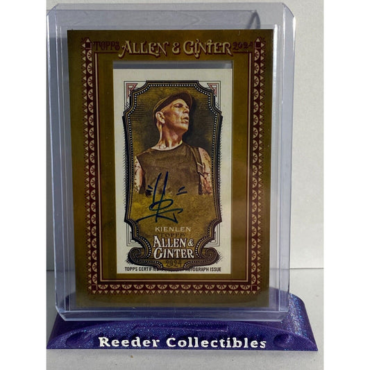 2024 Allen & Ginter #MA-BK Bryan Kienlen Bouncing Souls Bassist Auto Mini Framed