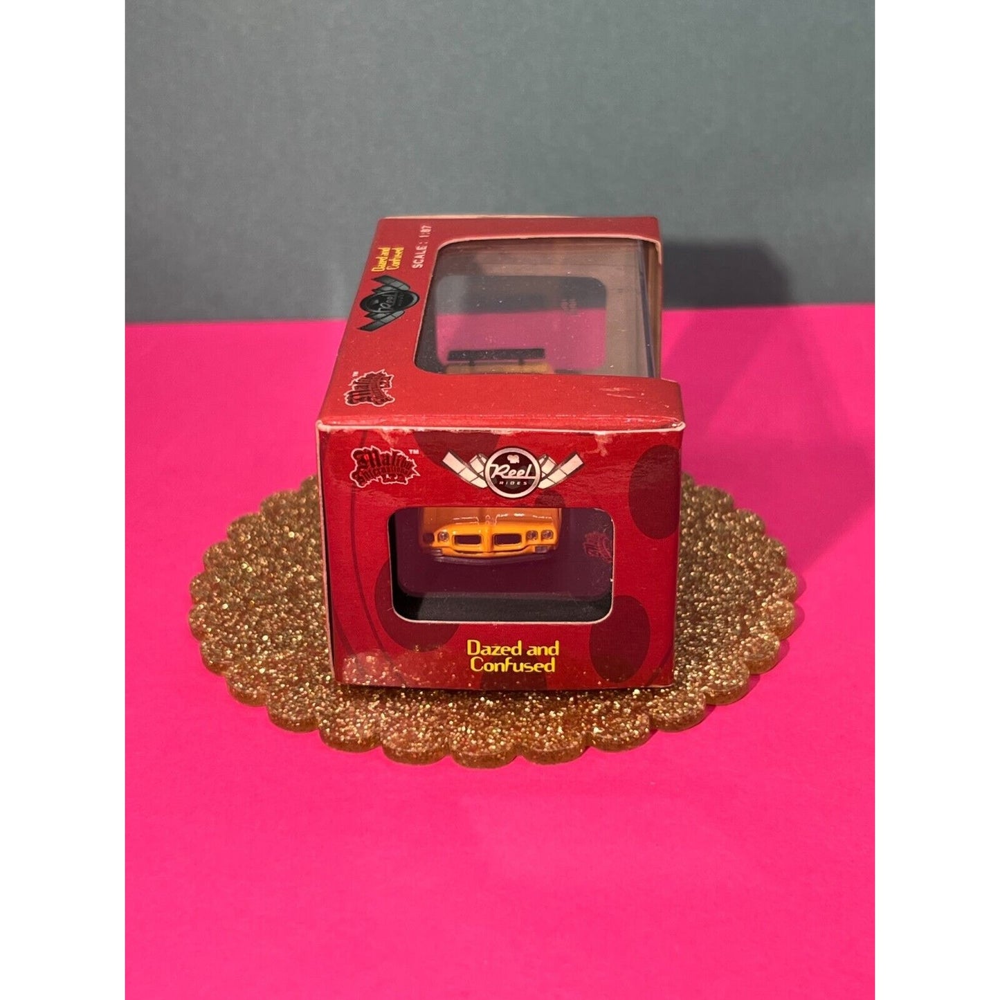 Reel Rides Dazed and Confused 1:87 1970 Pontiac GTO Yellow New in Box