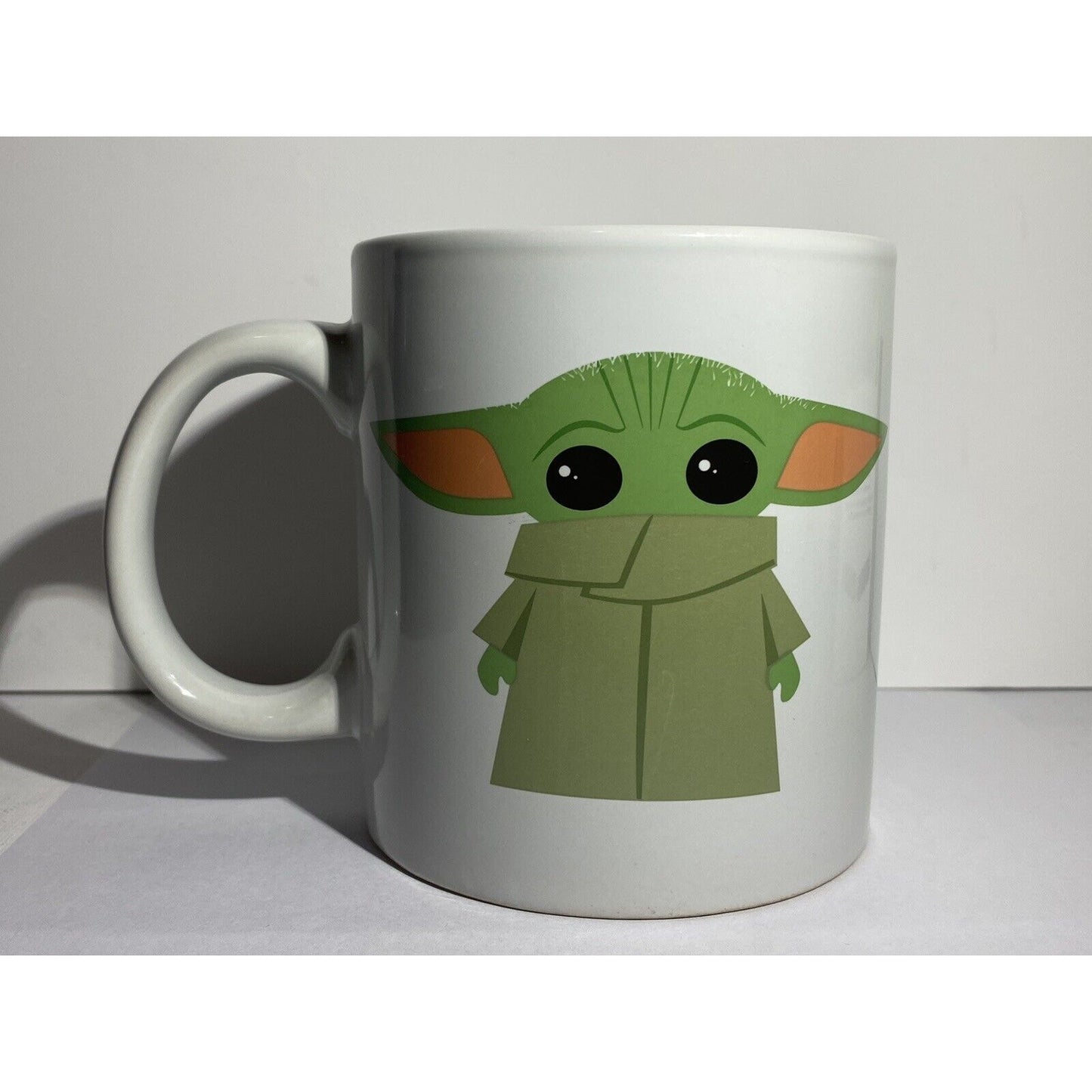 Coffee Mug Cup Grogu Baby Yoda Mandalorian Star Wars Ceramic 20 oz White