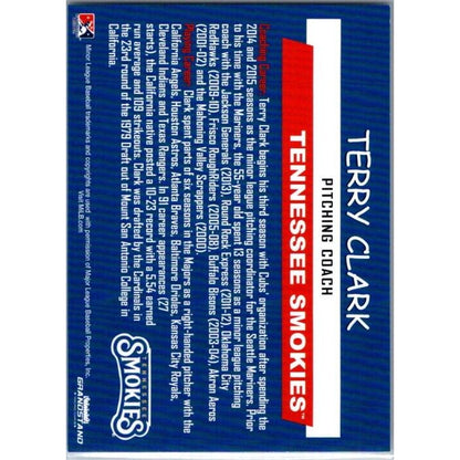 2018 Grandstand #36 Terry Clark Tennessee Smokies