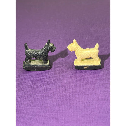 Vintage Tricky Dogs - Magnetic toys (Black magnet is split in two)