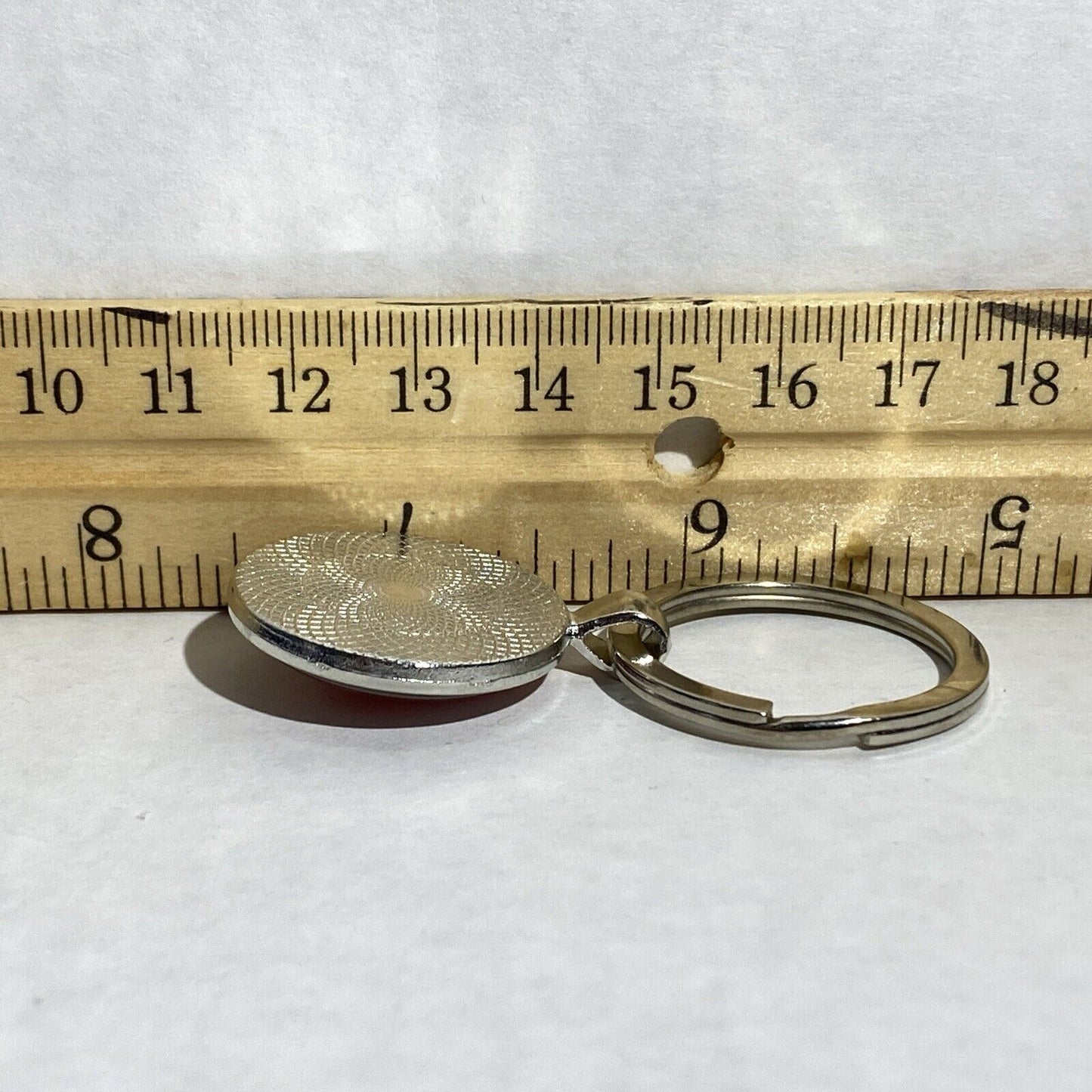 Boston Red Sox MLB Metal Baseball Keychain