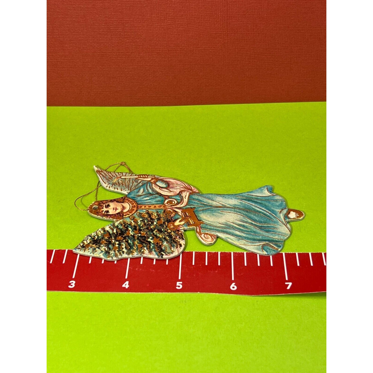DieCut Angel Christmas Ornament Cardboard Double-Sided
