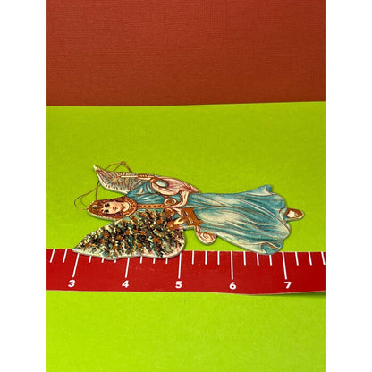 DieCut Angel Christmas Ornament Cardboard Double-Sided