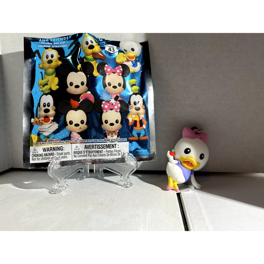 Mickey Mouse and Friends (Daisy w/Apple) Figural Bag Clip New!