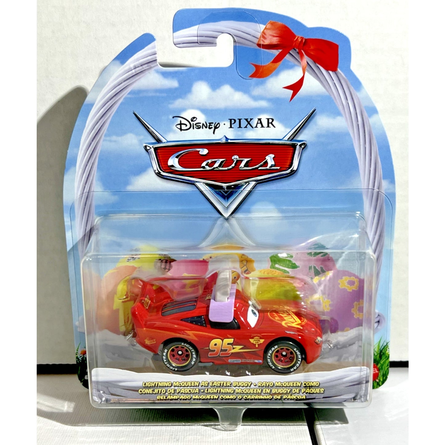 Disney Pixar Cars ~ EASTER LIGHTNING MCQUEEN ~ Metal (2024, Brand New)