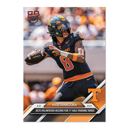 Nico Iamaleava Tennessee Volunteers 2024 Bowman U Now Football Card 3 Presale