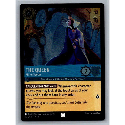 Into the Inklands #156 The Queen Mirror Seeker Foil